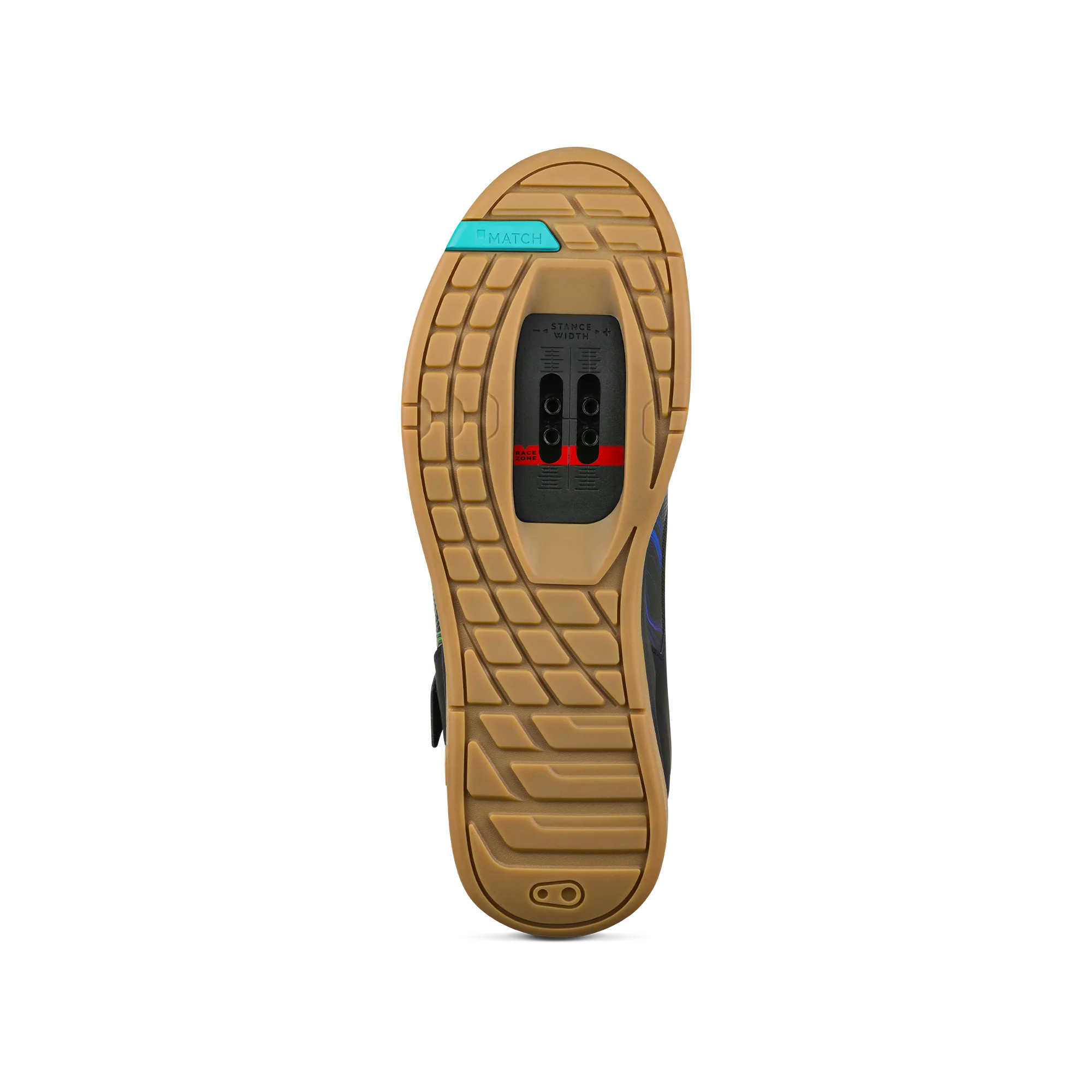 Mallet BOA® Clip-In Shoes - Black/Blue Swirl - Image 3