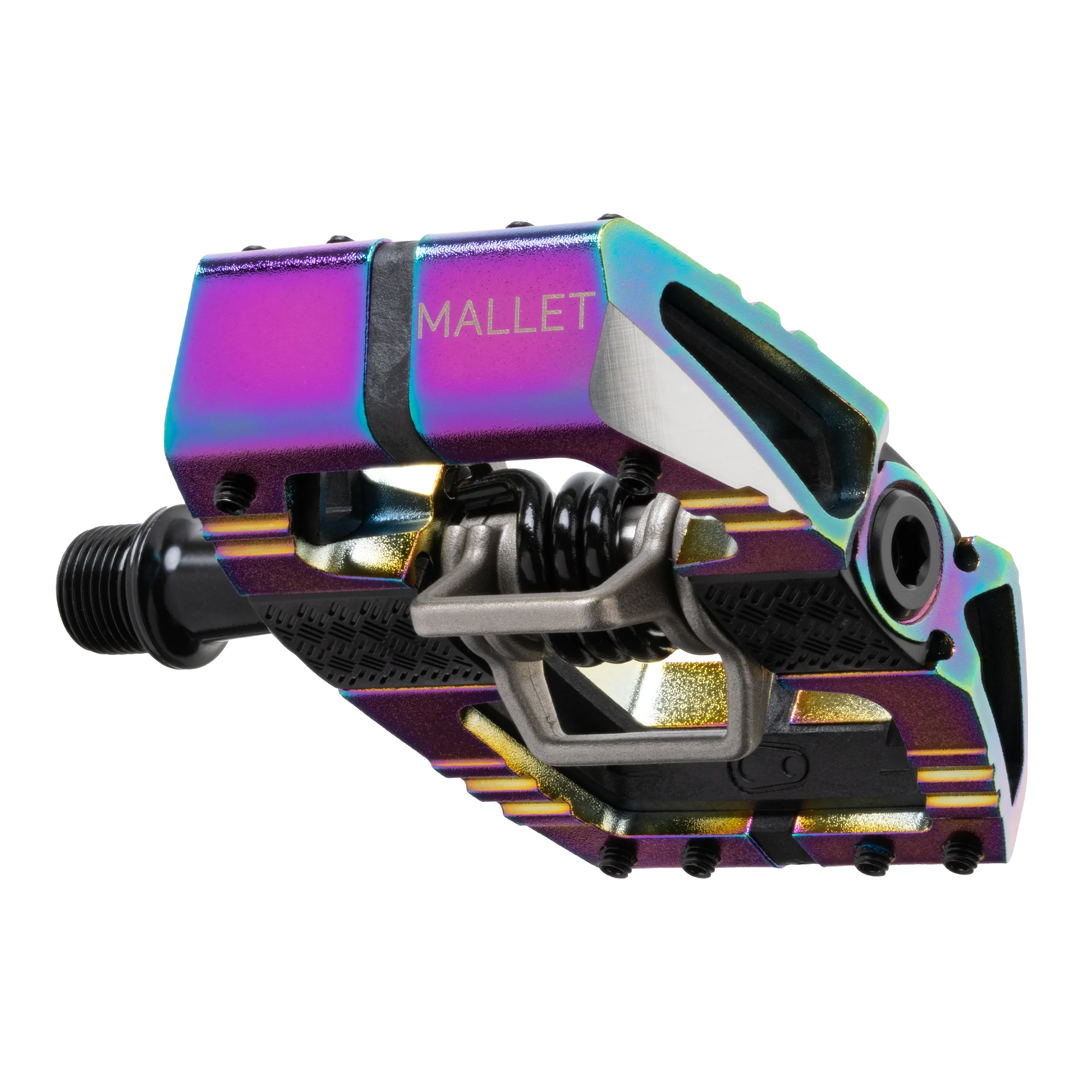 Mallet Enduro Clip-In Pedals - Limited Edition Oil Slick - Image 4