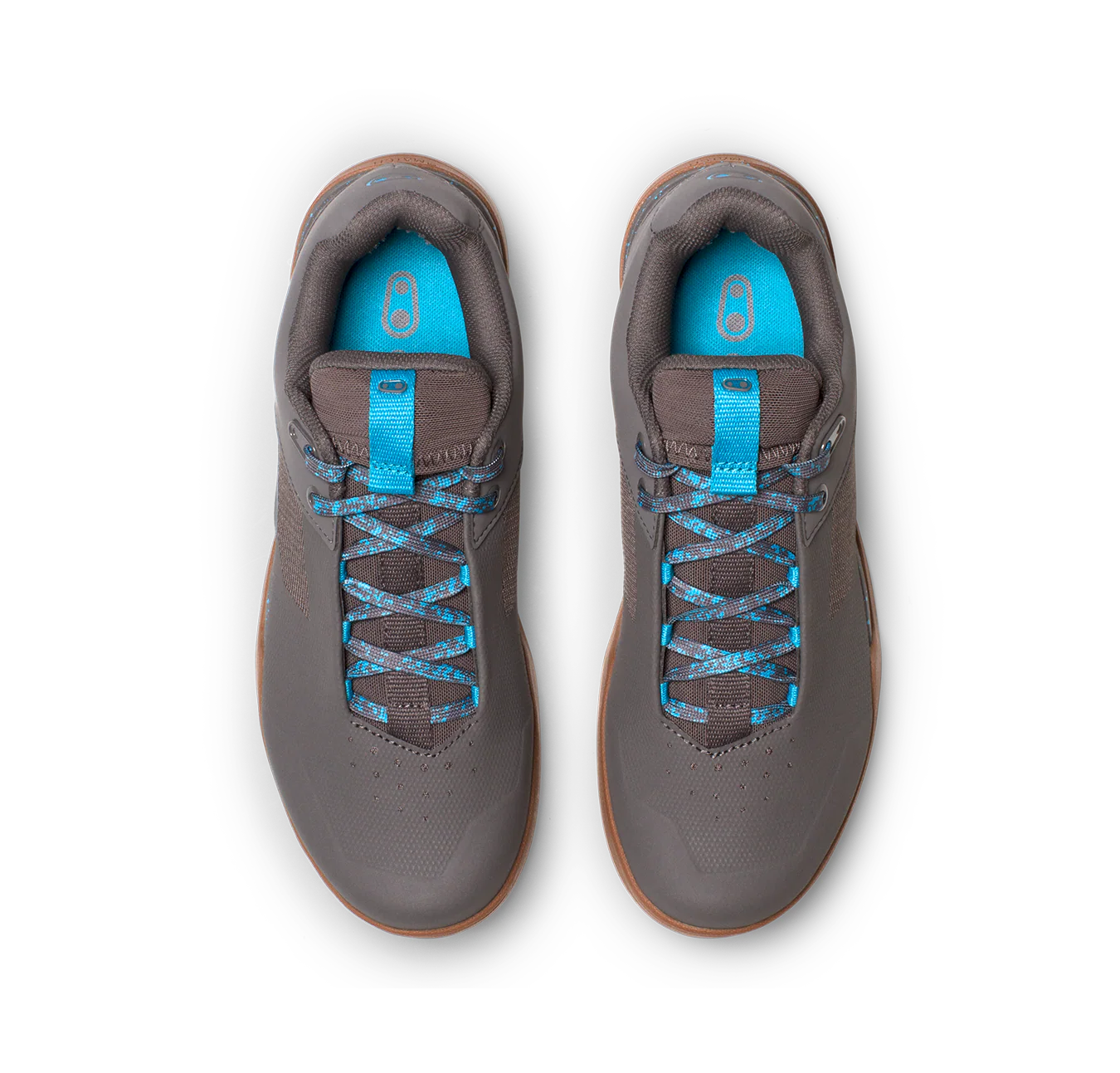Mallet Lace Clip-In Shoes - Grey/Blue Splatter - Image 7
