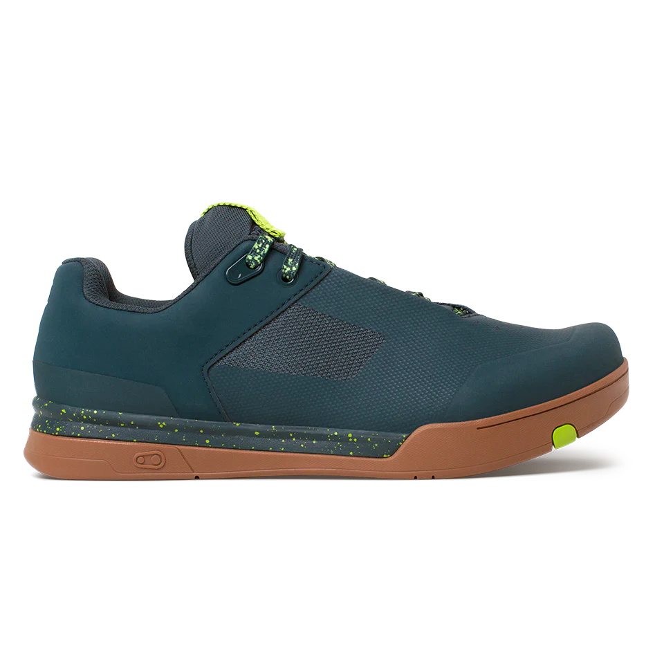 Mallet Lace Clip-In Shoes - Petrol/Lime Splatter - Image 3