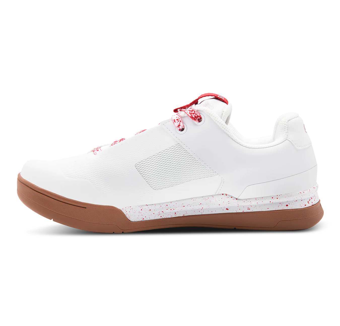 Mallet Lace Clip-In Shoes - White/Red Splatter - Image 4