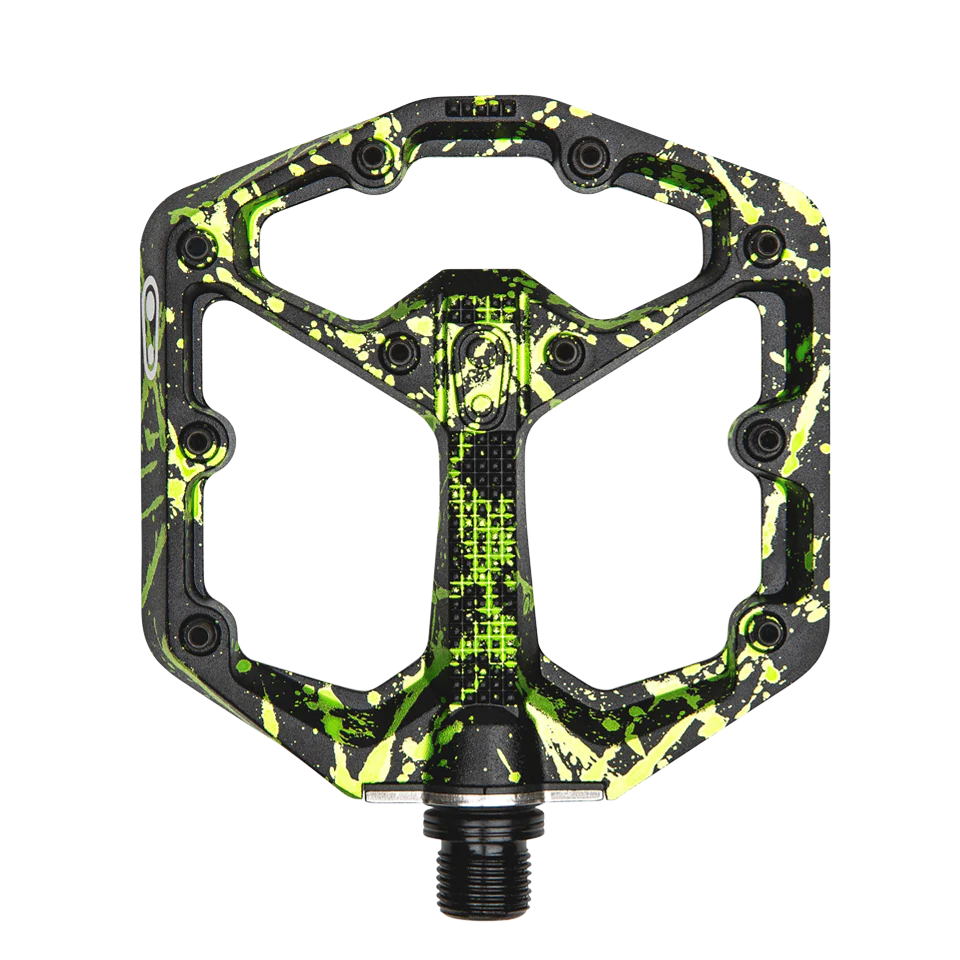 Stamp 7 Small - Lime Green Splatter