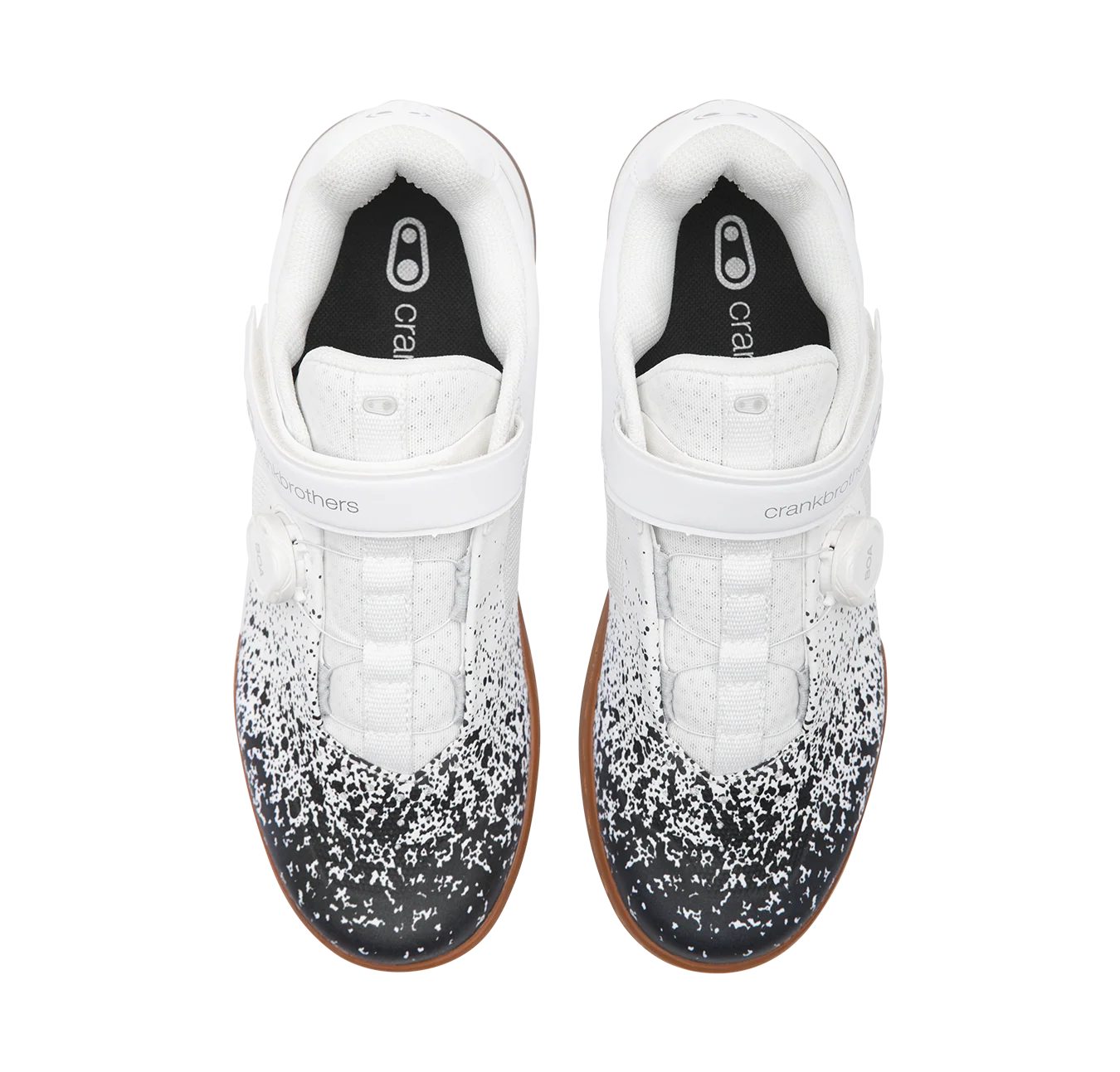 Stamp BOA® Flat Shoes - Black/White Splatter - Image 6