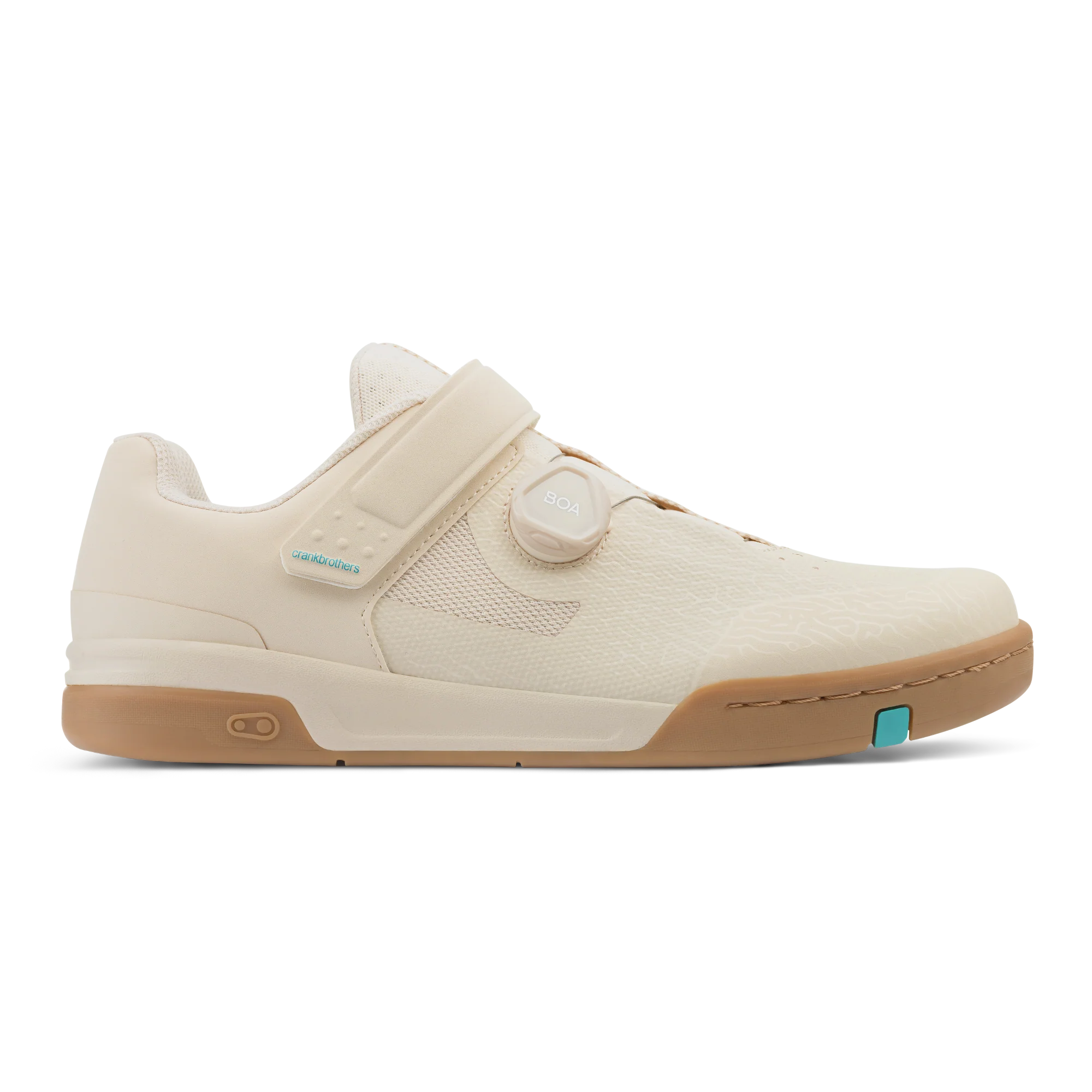 Stamp BOA® Flat Shoes - Sand/Teal - Image 4