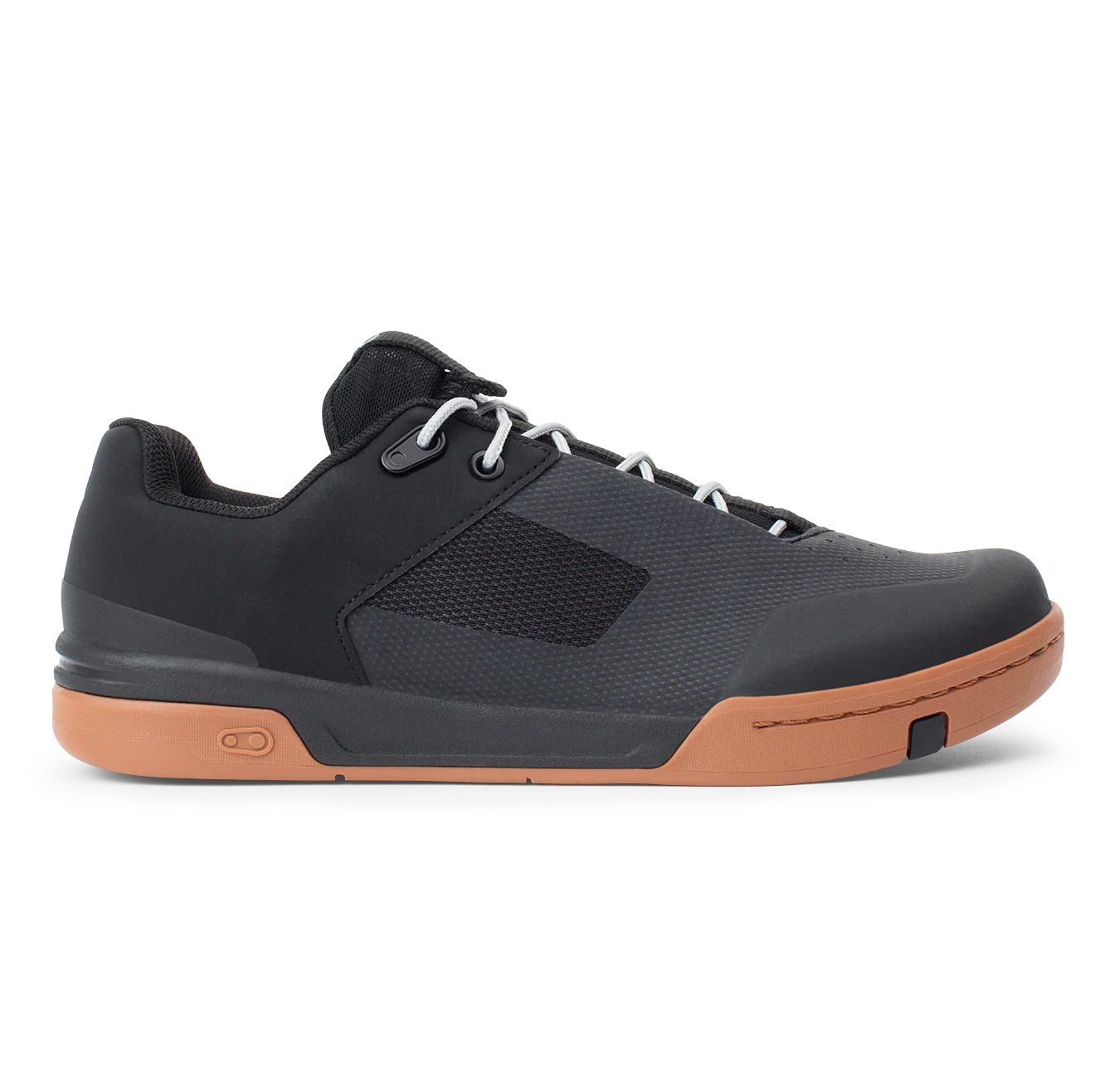 Stamp Lace Flat Shoes - Black/Gum - Image 4