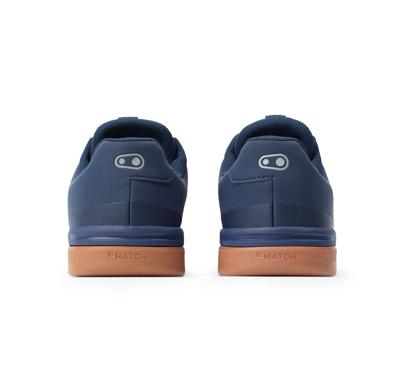 Stamp Lace Flat Shoes - Navy/Gum - Image 6