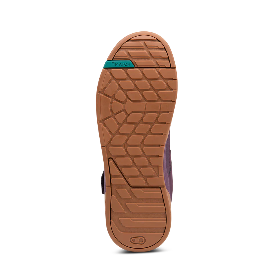 Stamp Speed Lace Flat Shoes - Purple/Gum - Image 2