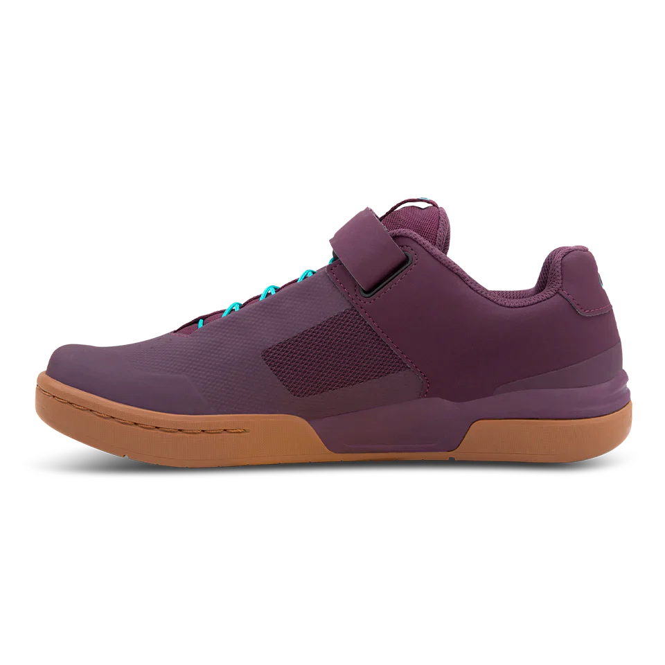 Stamp Speed Lace Flat Shoes - Purple/Gum - Image 3