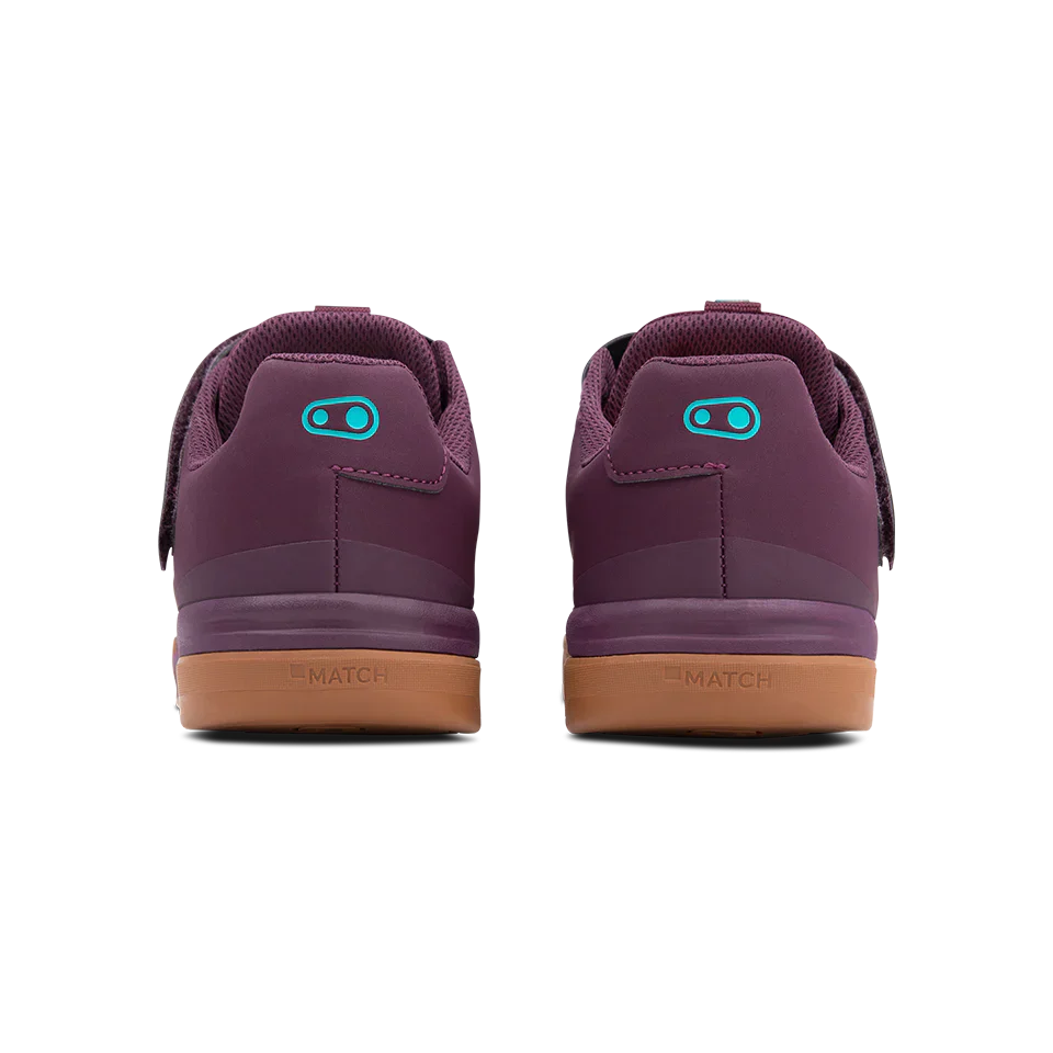 Stamp Speed Lace Flat Shoes - Purple/Gum - Image 5