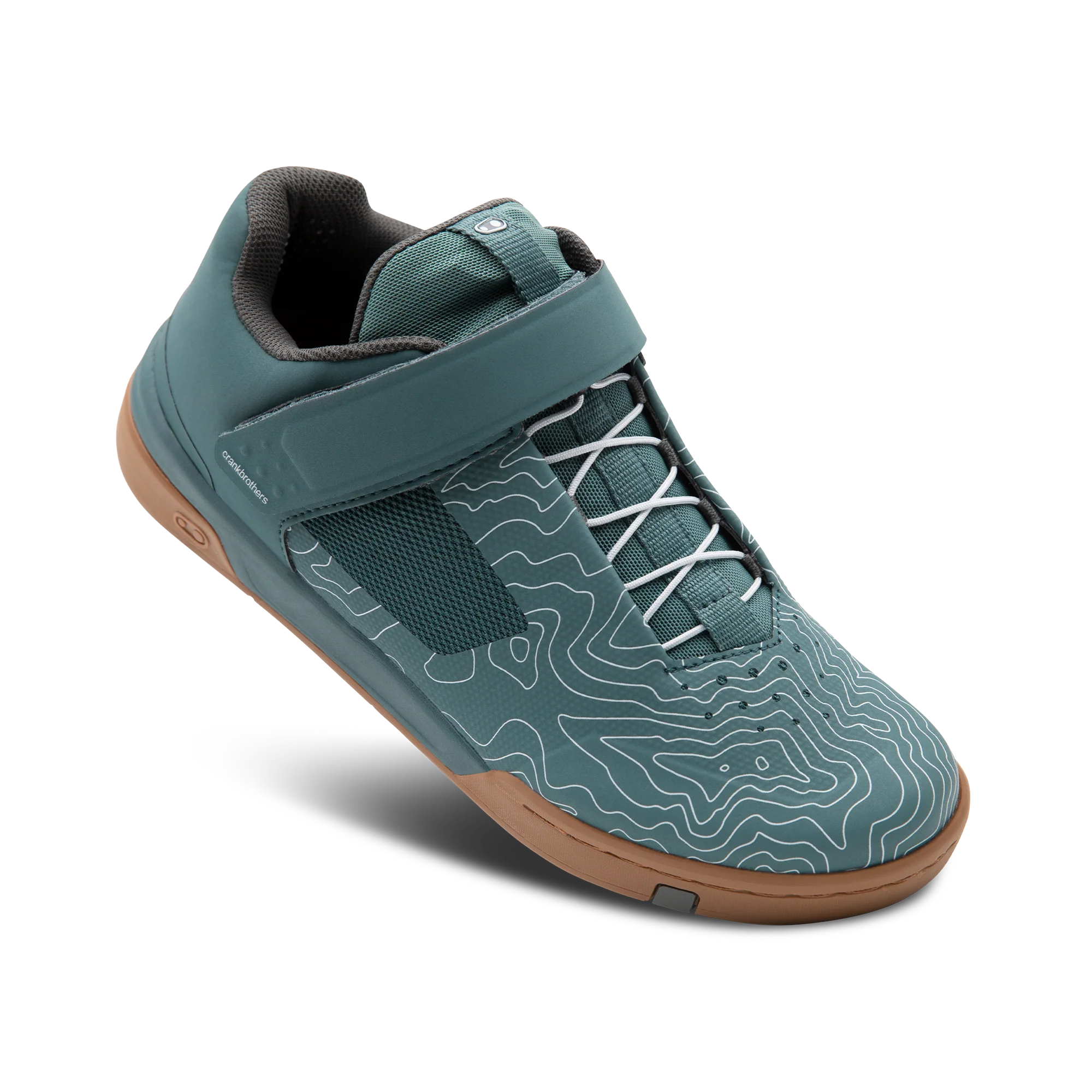 Stamp Speed Lace Flat Shoes - Topo