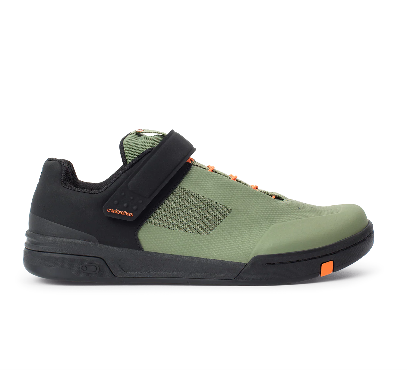 Stamp Speed Lace Flat Shoes - Green/Orange - Image 3