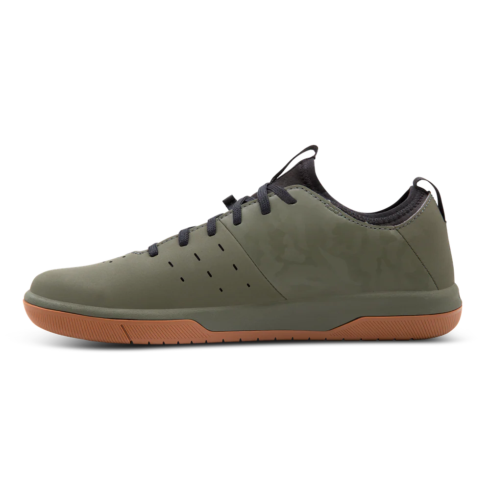 Stamp Street Fabio Flat Shoes - Camo/Gum - Image 3