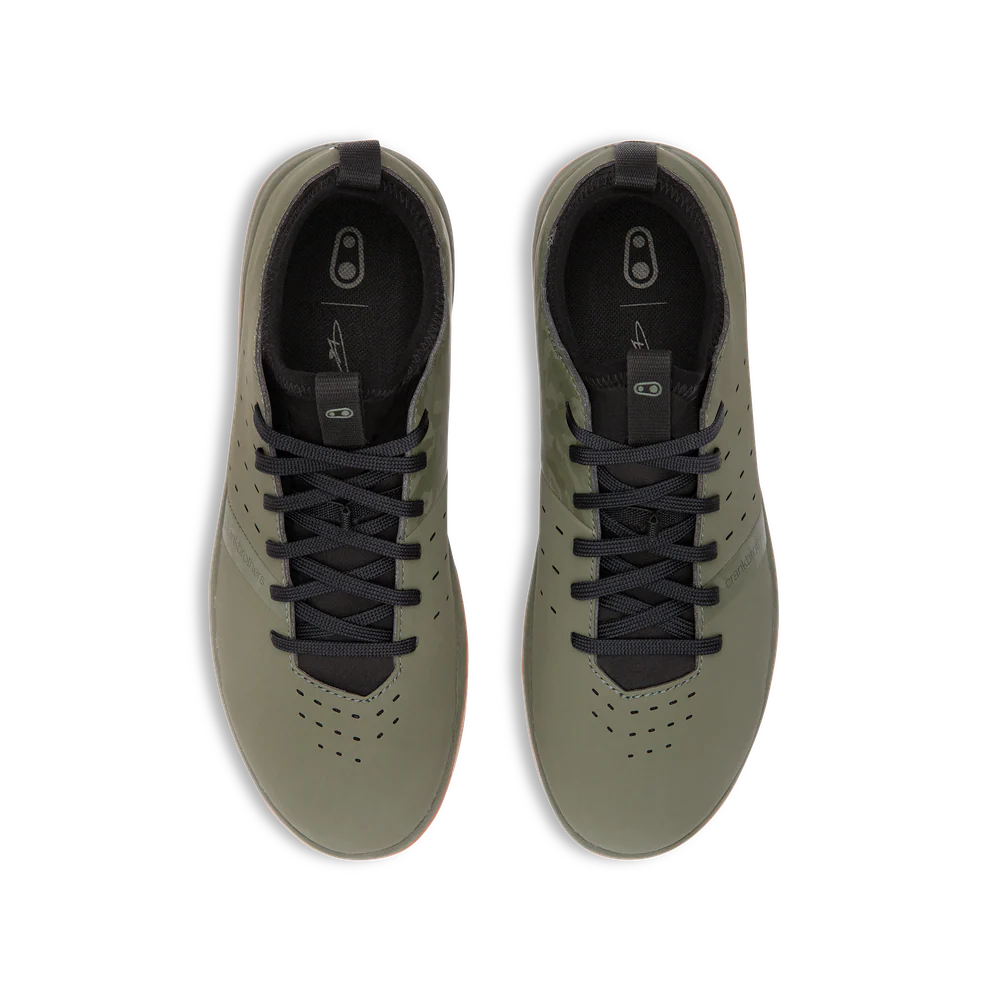 Stamp Street Fabio Flat Shoes - Camo/Gum - Image 5