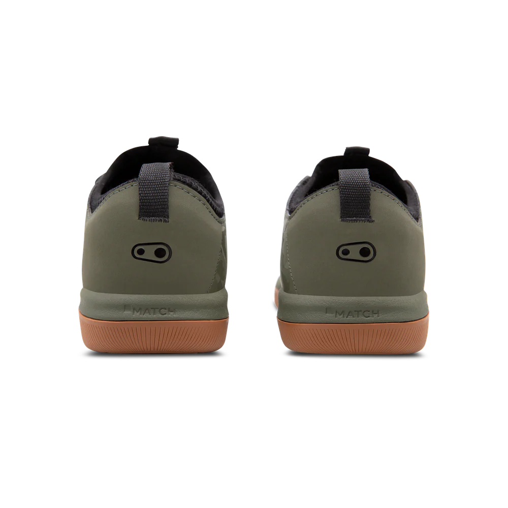 Stamp Street Fabio Flat Shoes - Camo/Gum - Image 6