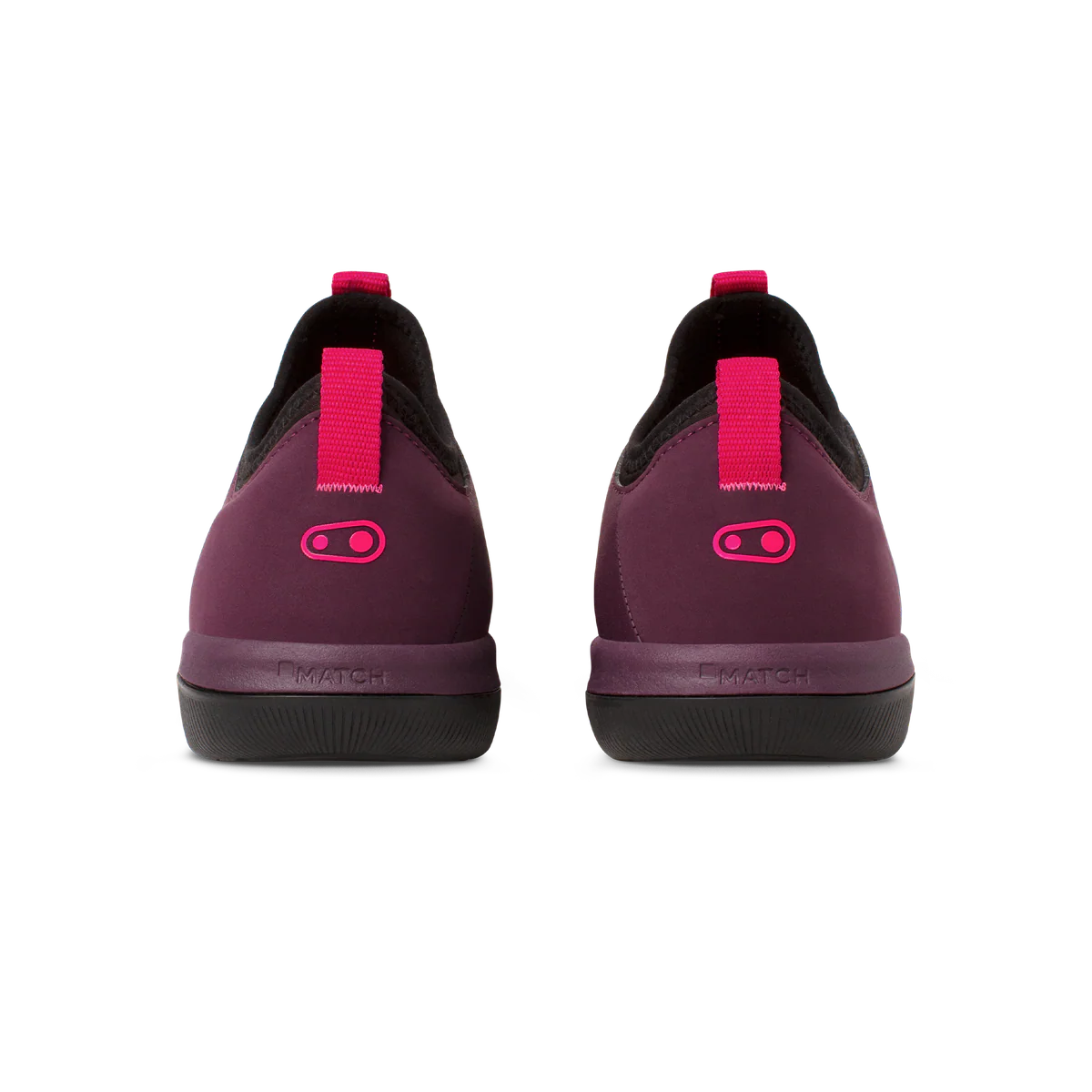 Stamp Street Fabio Flat Shoes - Purple/Black - Image 5