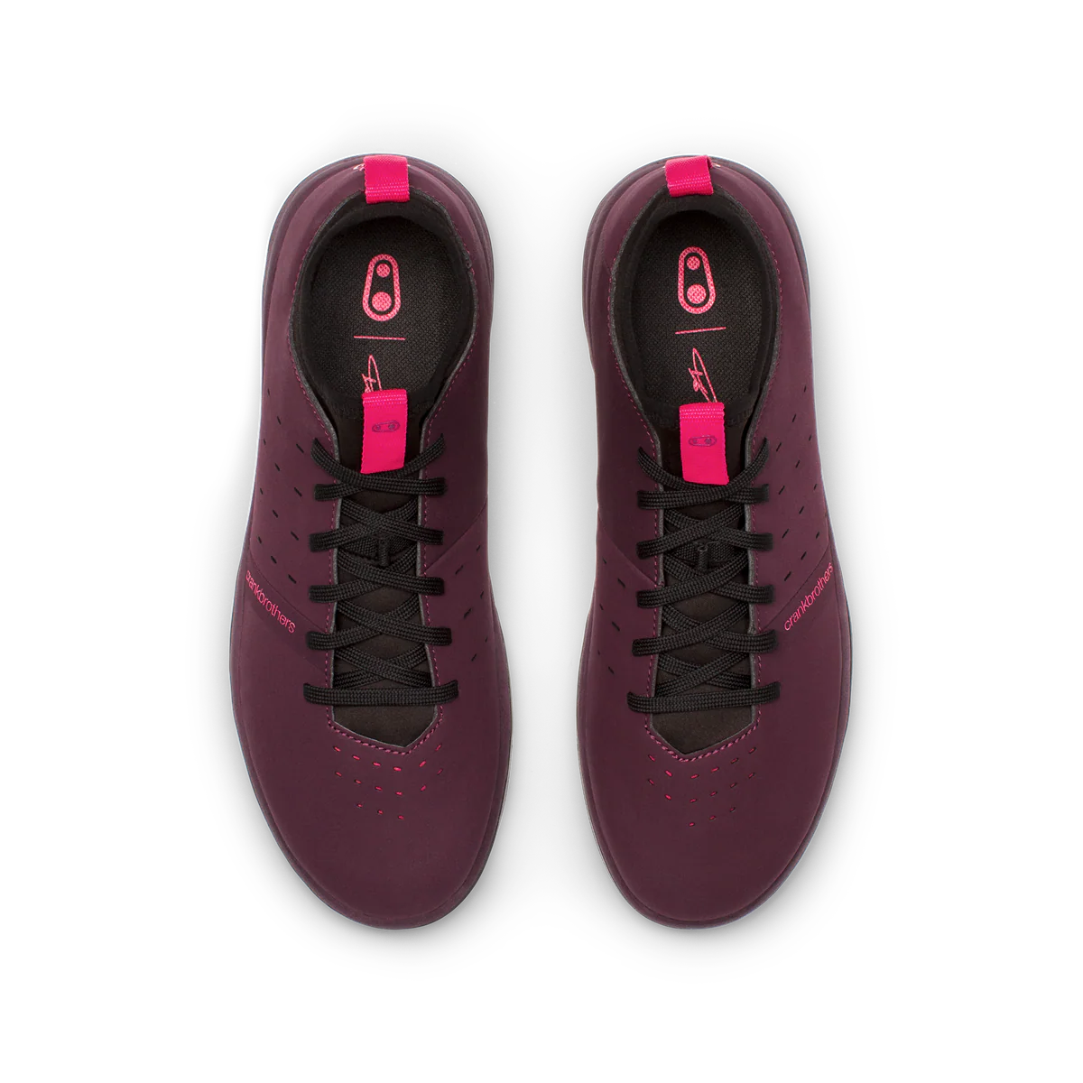 Stamp Street Fabio Flat Shoes - Purple/Black - Image 6