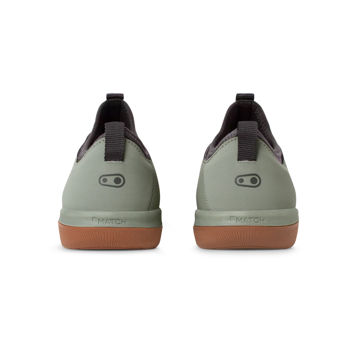 Stamp Street Fabio Flat Shoes - Sage/Gum - Image 5