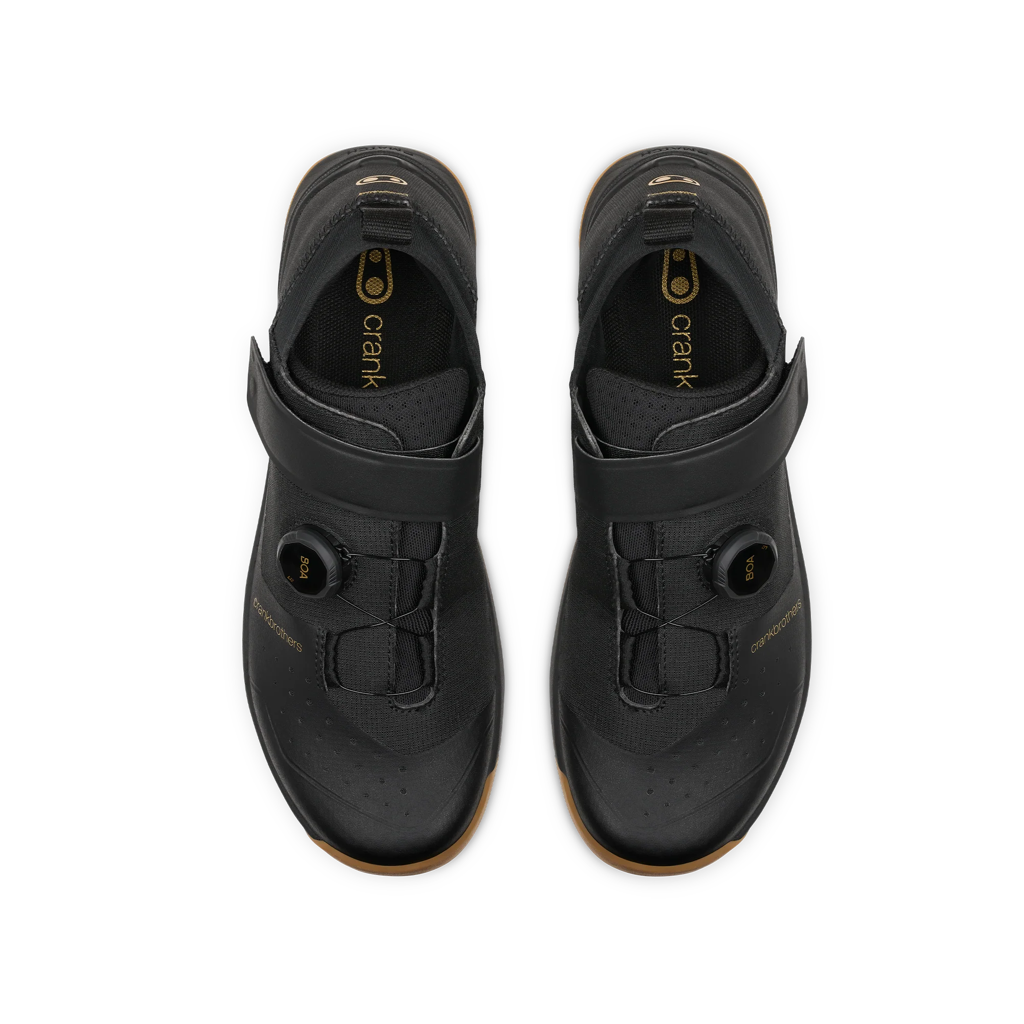 Stamp Trail BOA® Flat Shoes - Black/Gold - Image 5