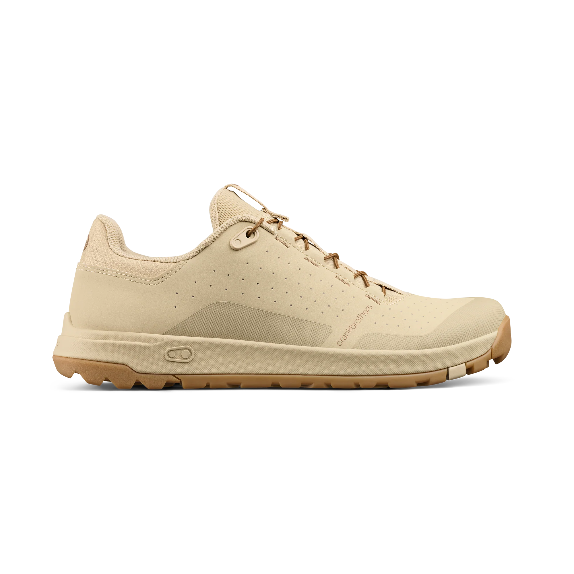 Stamp Trail Speed Lace Flat Shoes - Sand/Gum - Image 4
